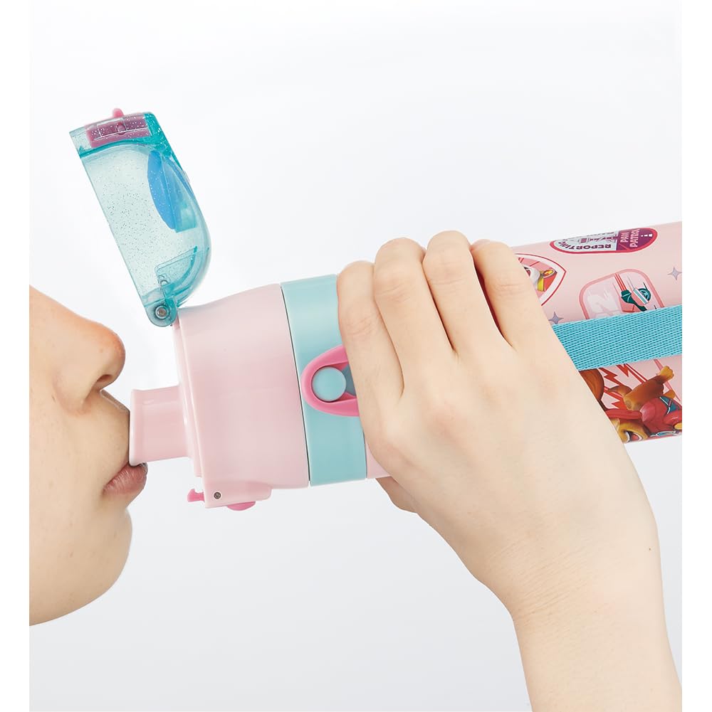 Amazon｜スケーター(Skater) 水筒 子供用 直飲み 470ml パウ